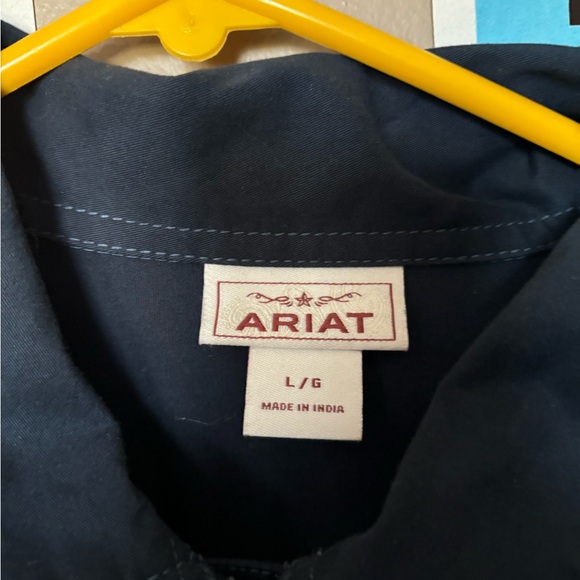 Y2K Vintage Festival Ariat Indigo Tribe Fringe Jacket - Picture 7 of 8